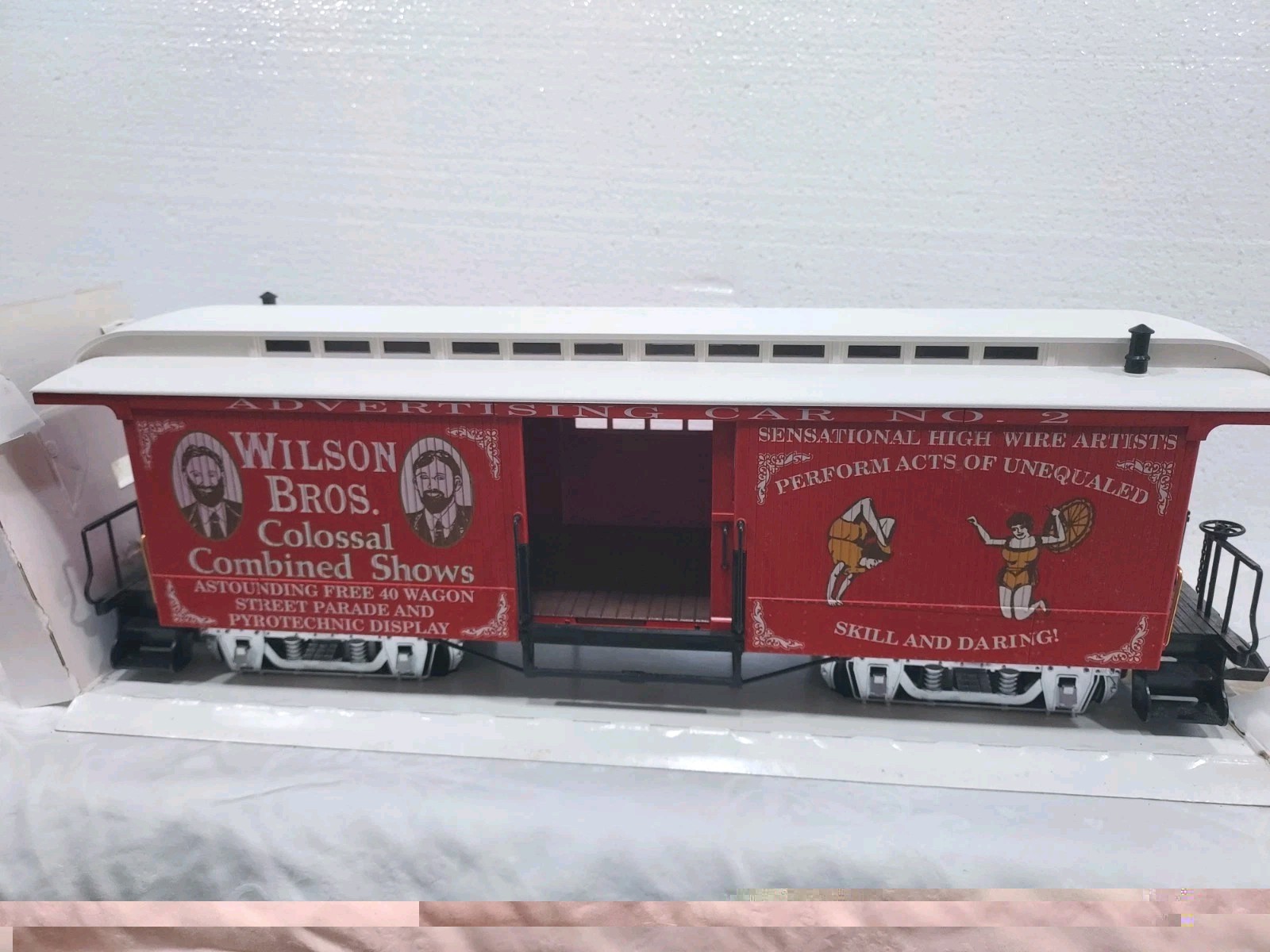 LGB 3084-DG Limited Edition Wilson Bros. Circus Baggage Car G Scale New In Box