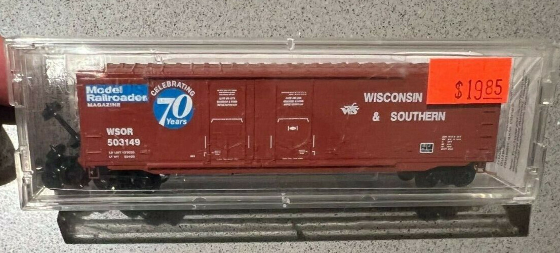 Micro Trains Model Railroader – 70 Years Item# 75130 50′ Standard Boxcar Double