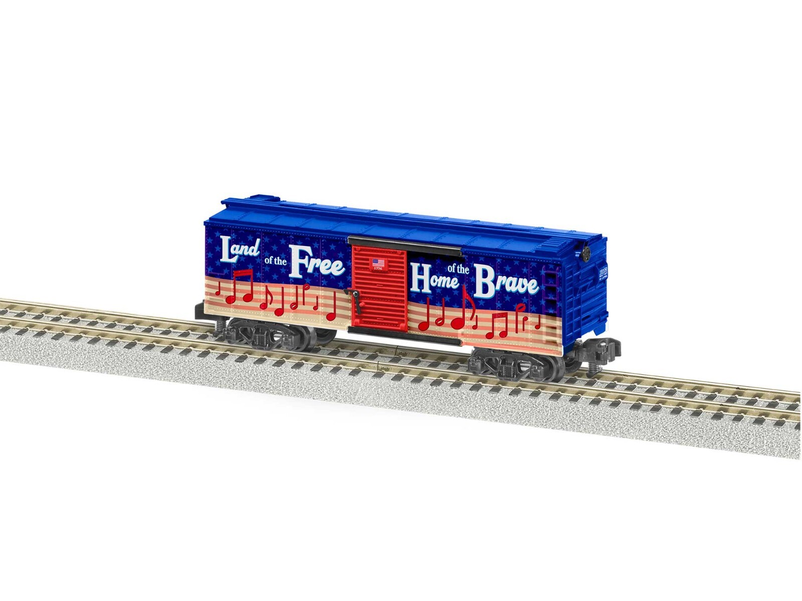 Lionel Gilbert Trains American Flyer USA Patriotic Sounds Boxcar #2219150