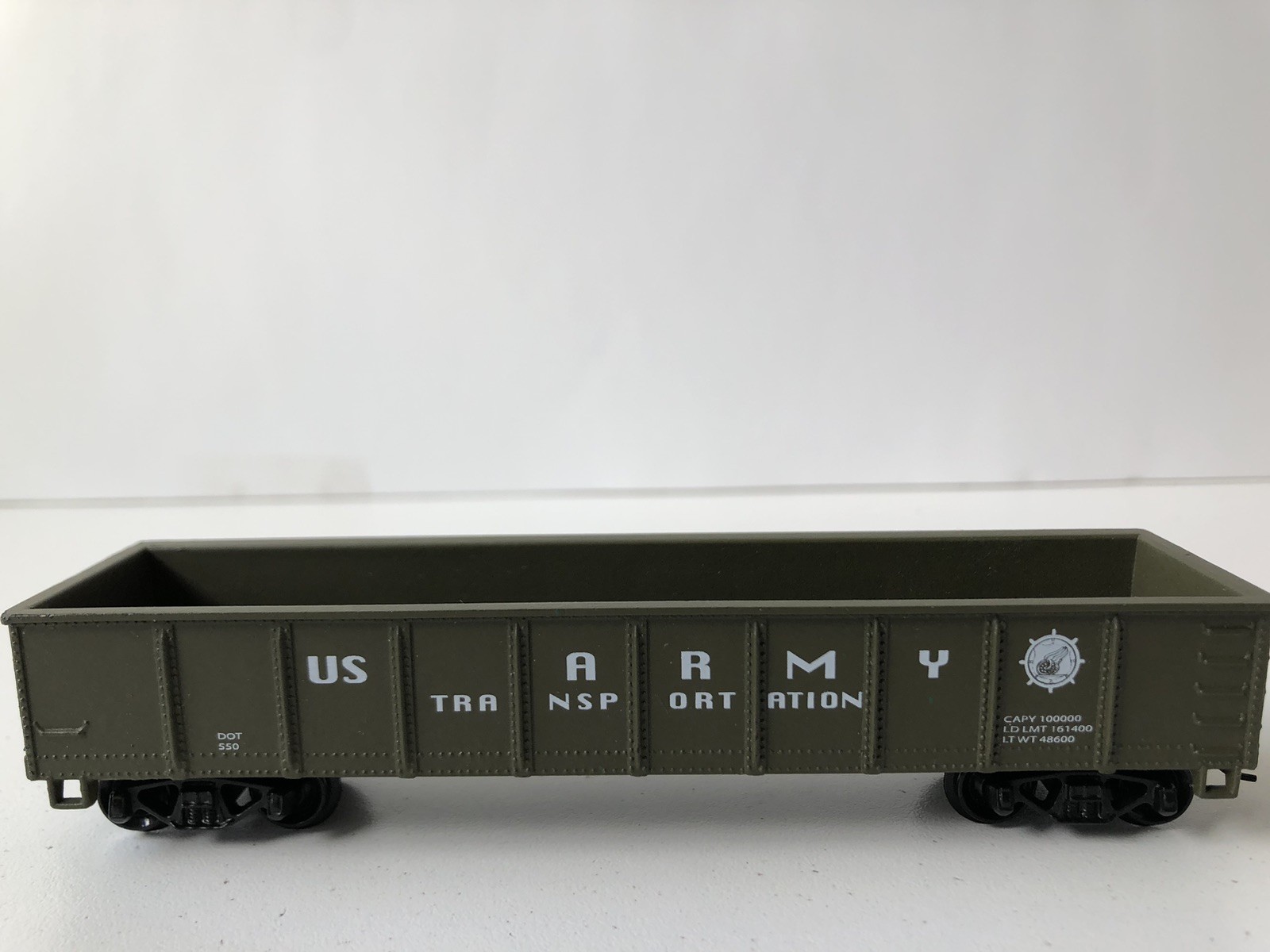 US ARMY 40′ GONDOLA CAR Model Power HO