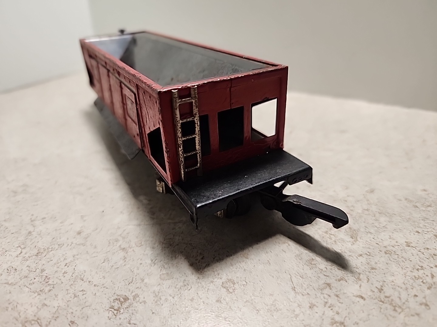American Flyer Red 716 Coal Dump Car S Gauge