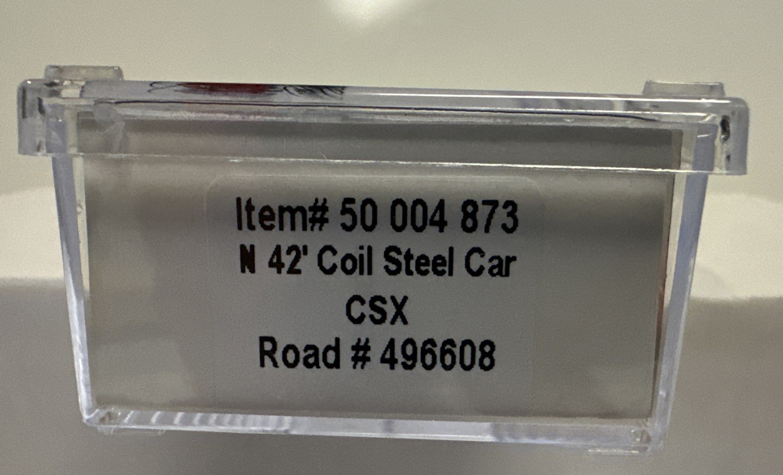 Atlas N Scale CSX 42′ Coil Steel Car #496608