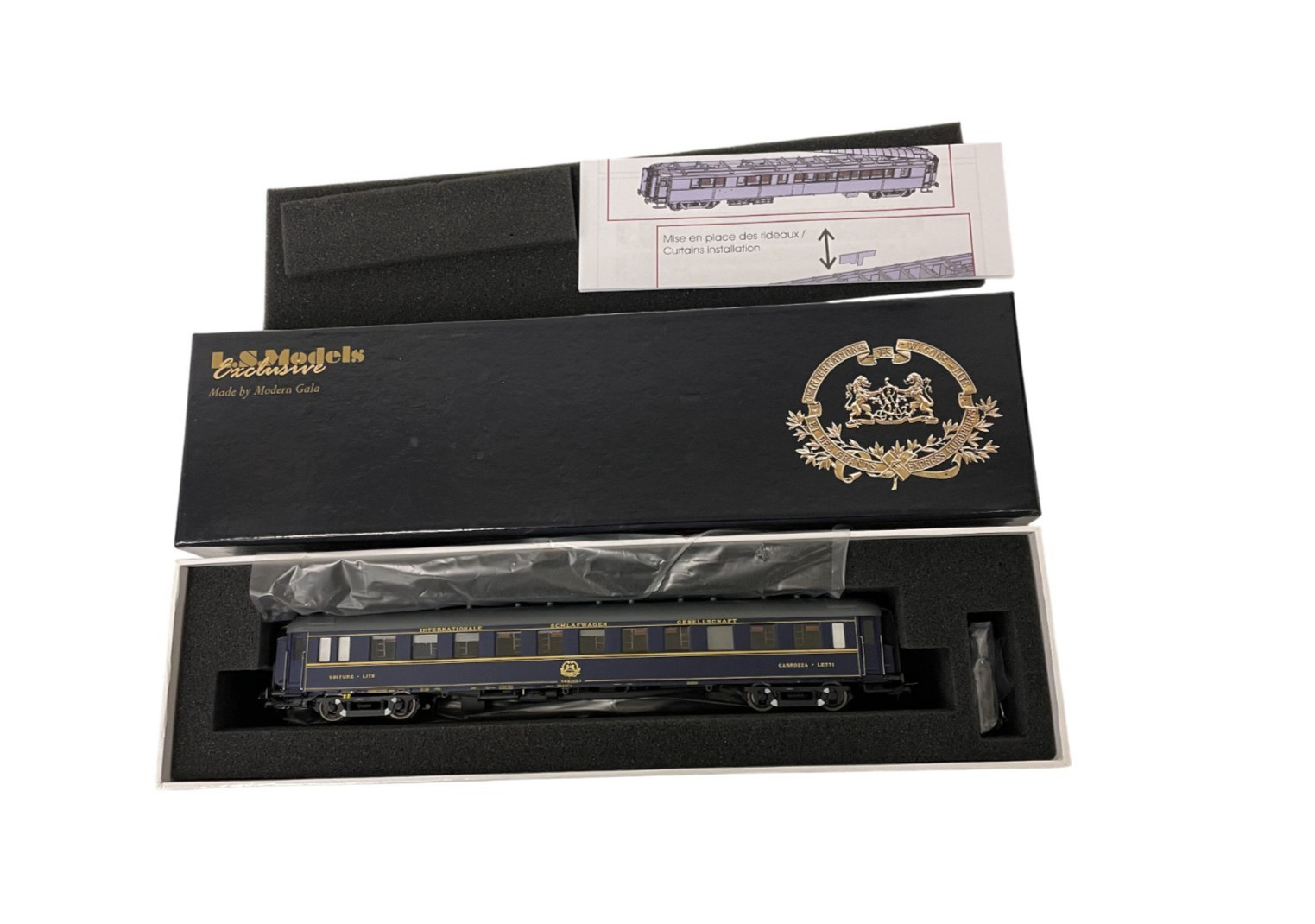 L.S. Models Exclusive 49 152 Voiture WL YB Model Train Carriage 1:87 HO Scale