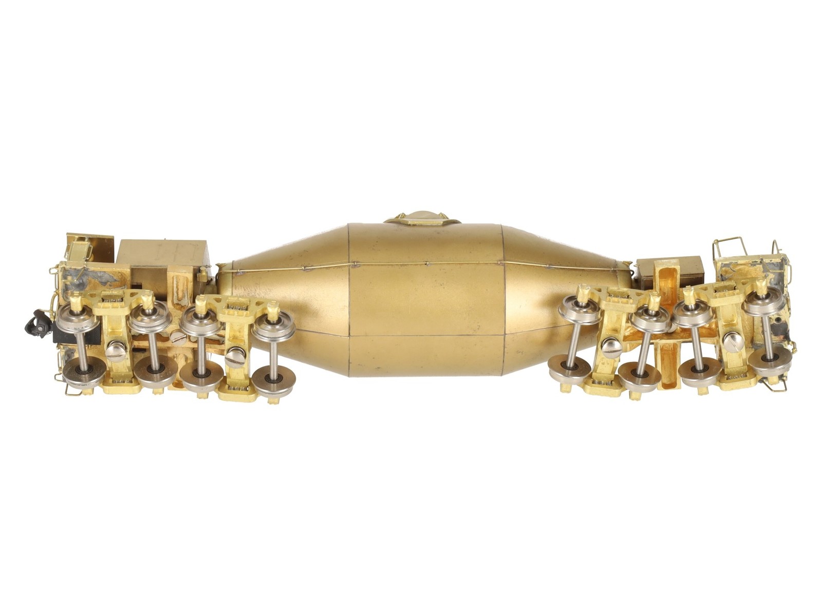 Oriental Limited HO Scale BRASS 200 Ton Hot Metal Car (Unpainted) EX/Box