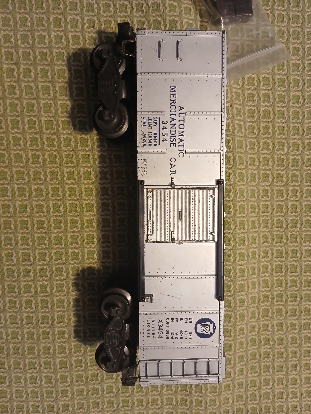 Lionel 3454 Merchandise Car Complete, Original, Fully Functional
