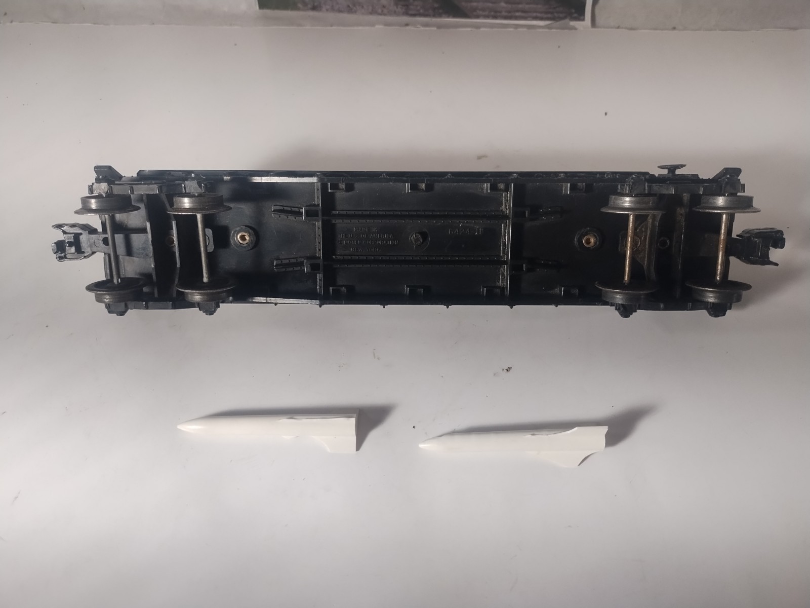 Lionel Postwar # 6844 Missile Carrying Car w/ 6 Missles