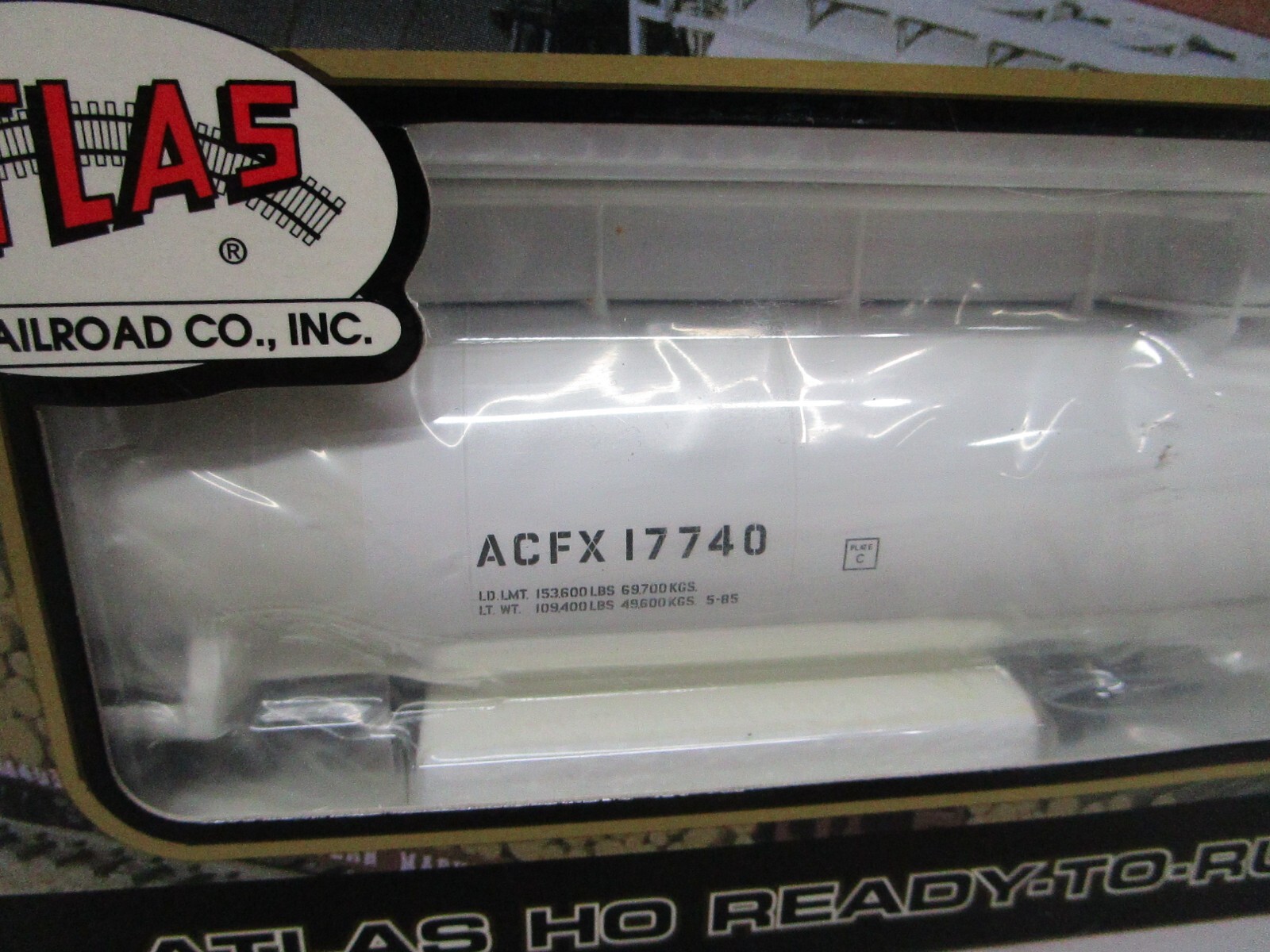 Atlas HO Scale ACFX 33K Gallon Liquified Petroleum Tank Car #17740 NOS Sealed