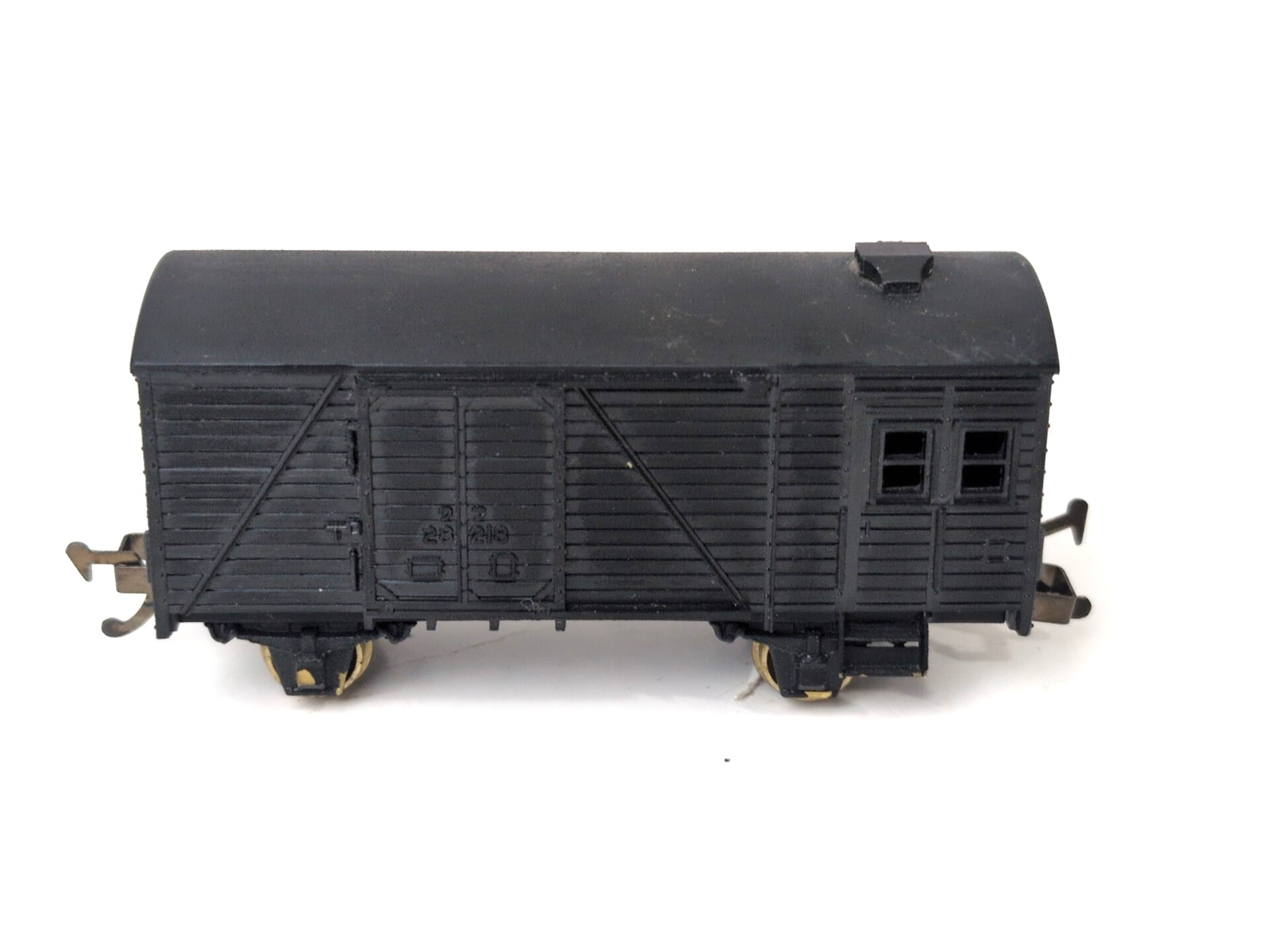 TENSHODO – Japan- JNR Wooden Combination Freight Car & Caboose – HO