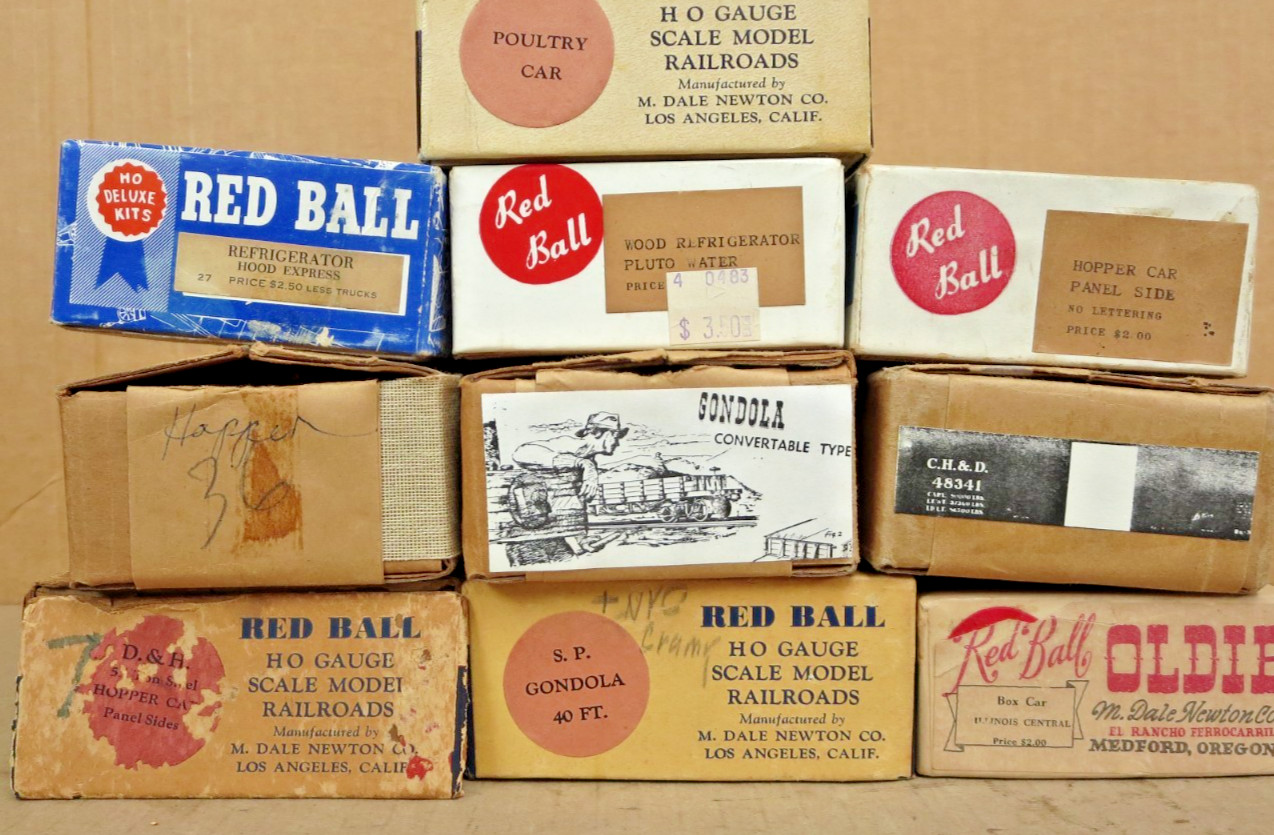 Red Ball 10 Assorted Kits HO Lot #2