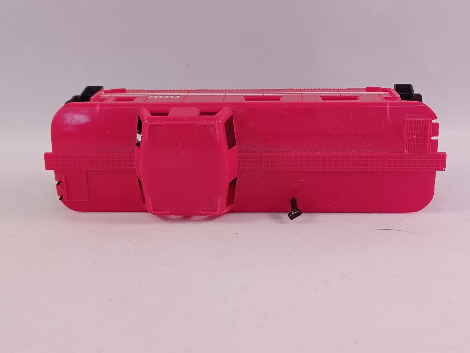 Vintage TYCO HO Scale Caboose Train Car #689 Red Plastic Made In Hong Kong