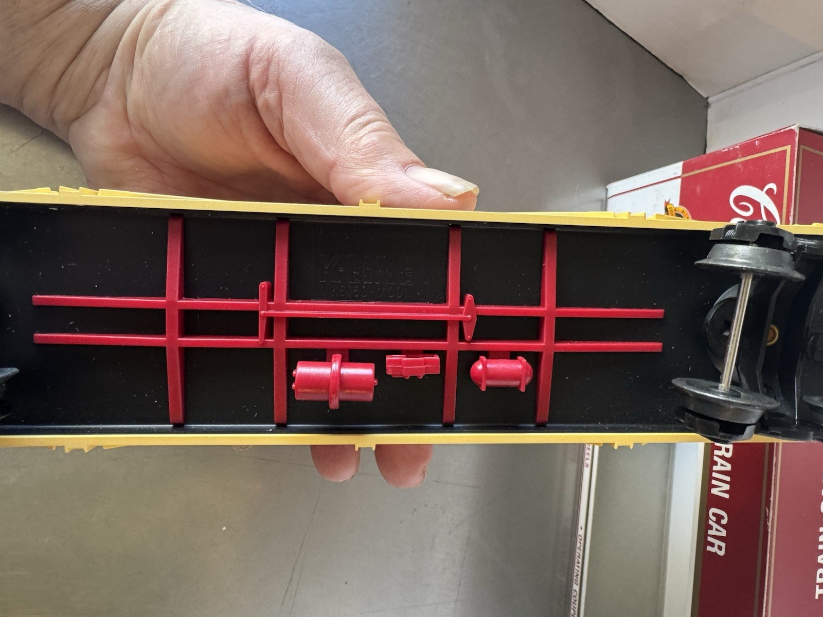 K-Line Campbells Soup Vat Car K675401 125th Anniversary O Gauge 1996 Top Doors