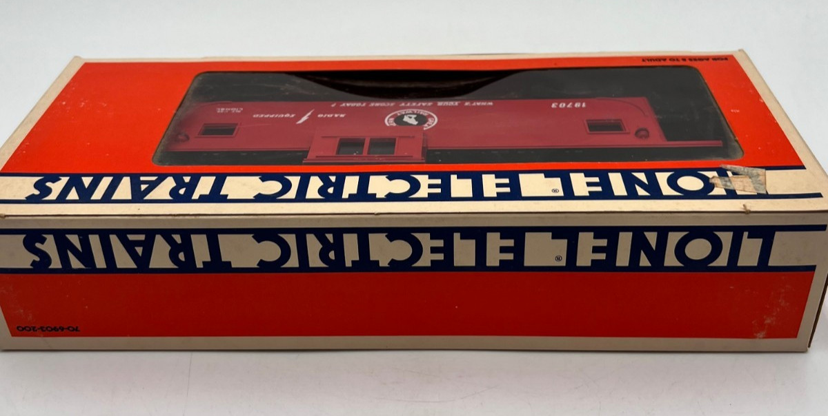 Vintage Lionel 6-19703 Great Northern Extended Vision Caboose O Gauge 1988 New