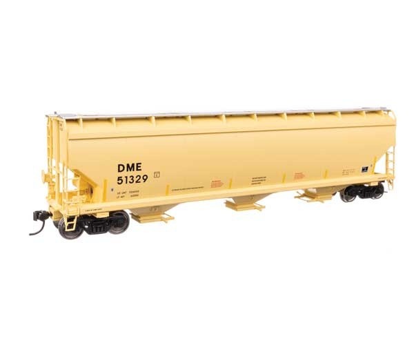 Walthers HO Scale ~ 60′ 5150 3-Bay Covered Hopper ~Dakota Minnesota Eastern DM&E