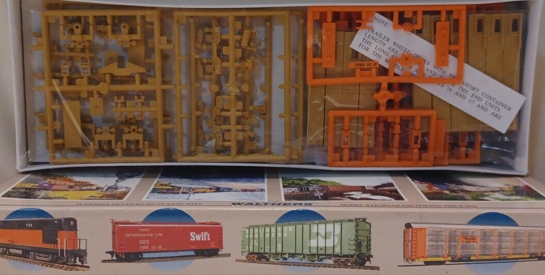 HO SCALE Walthers 932-3931 TTX 263′ 5-UNIT ALL PURPOSE SPLINE CAR # TTX79637