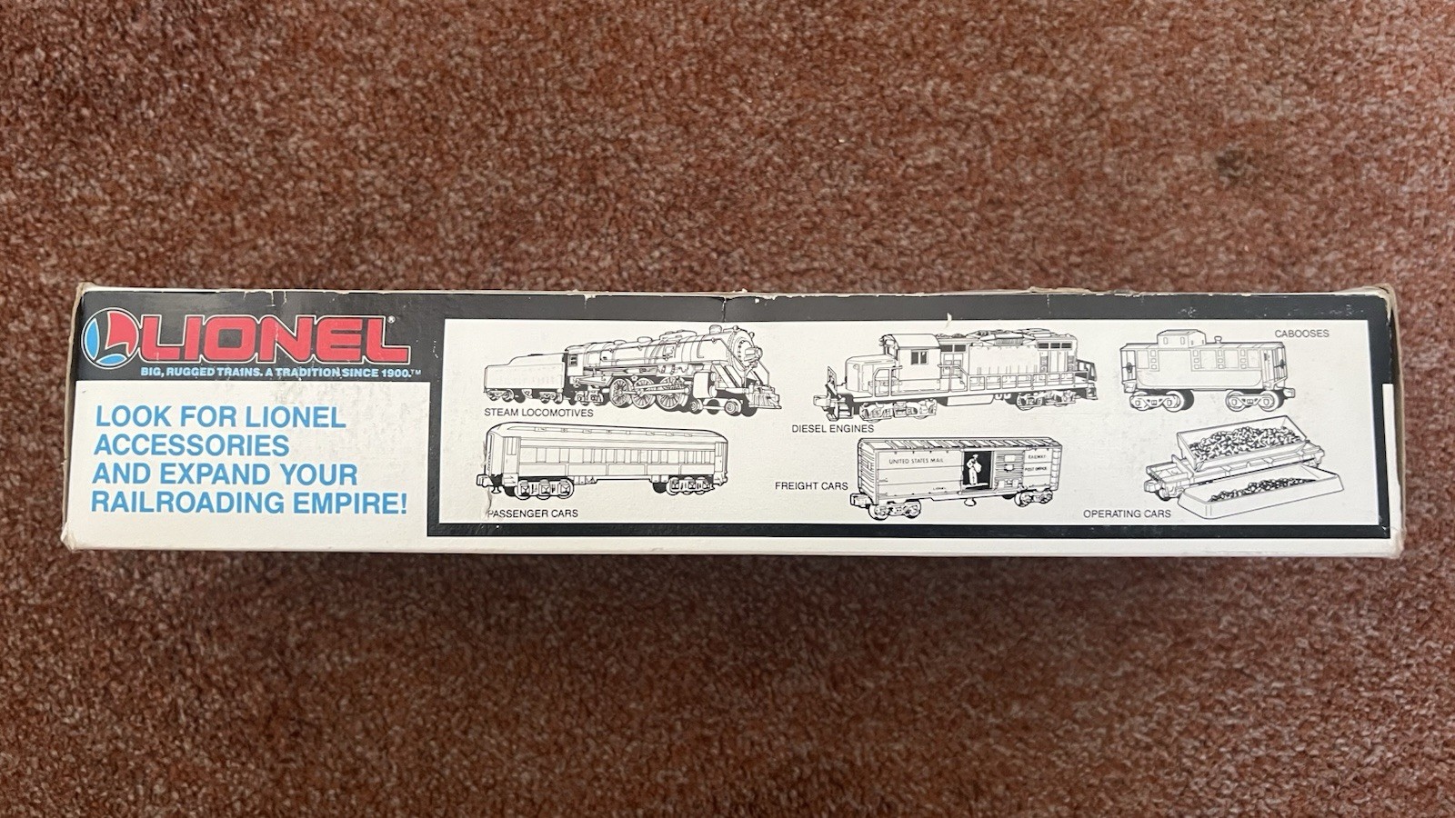 Lionel 6-19512 Wright Brothers Reefer O O27 Gauge Freight Car w/ Box Used