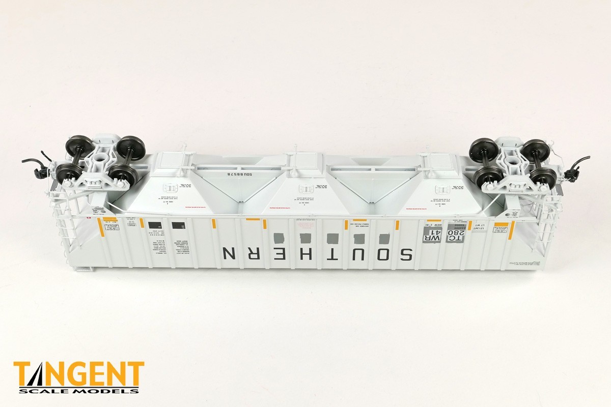 TANGENT HO PS-2CD 4750 Covered Hopper TCWR ex Southern 2019+