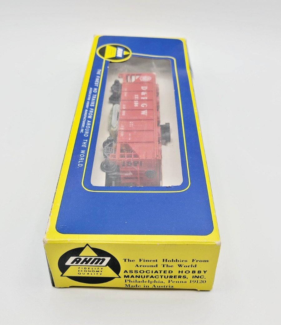 AHM HO Gauge Denver & Rio Grande Western Operating Track Cleaning Car #5203/D