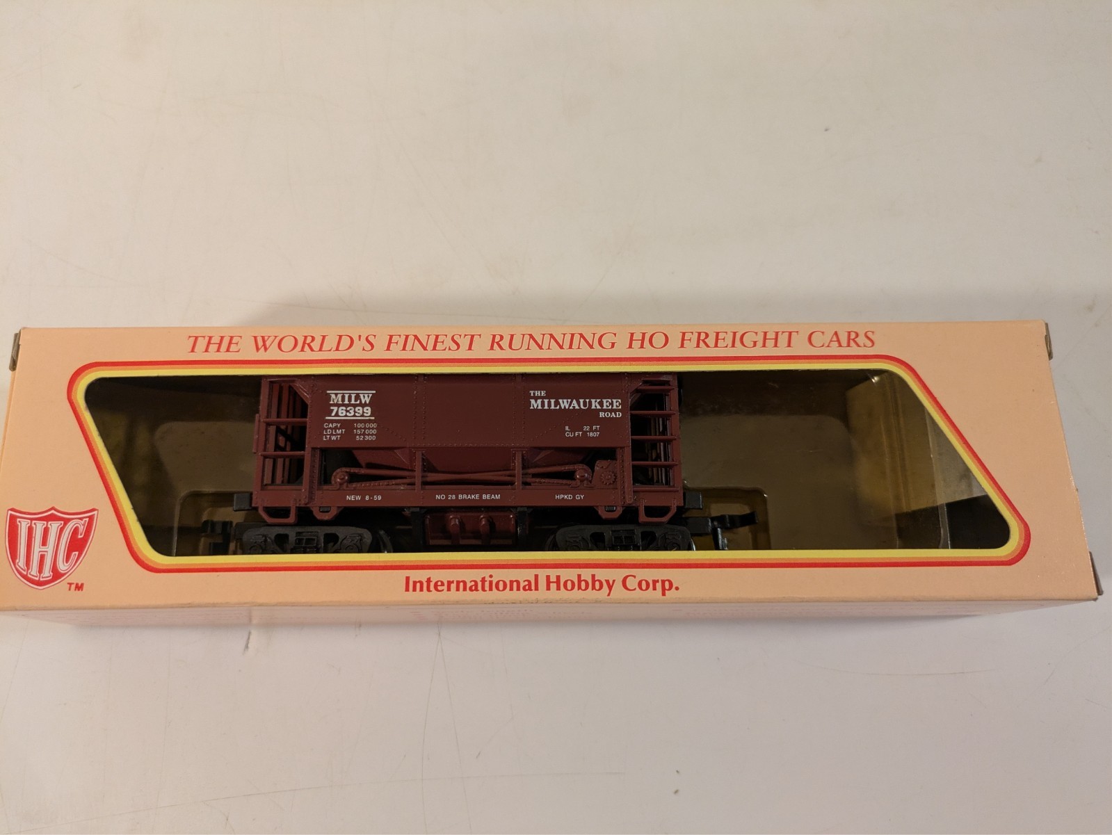 HO MILW Milwaukee Road #76399 Ore Hopper NIB NOS # 76399