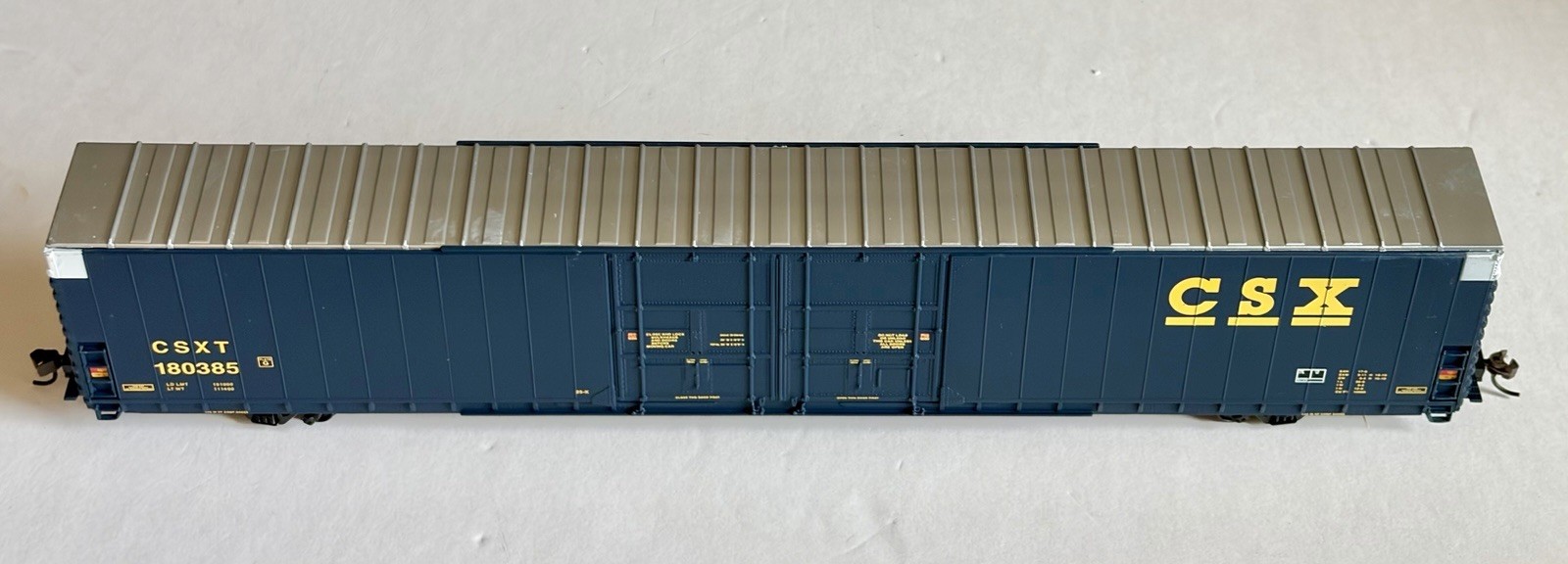 Walthers HO Scale Pullman Standard 86′ Hi-Cube Boxcar 4-Door 2-Pack #932-23512