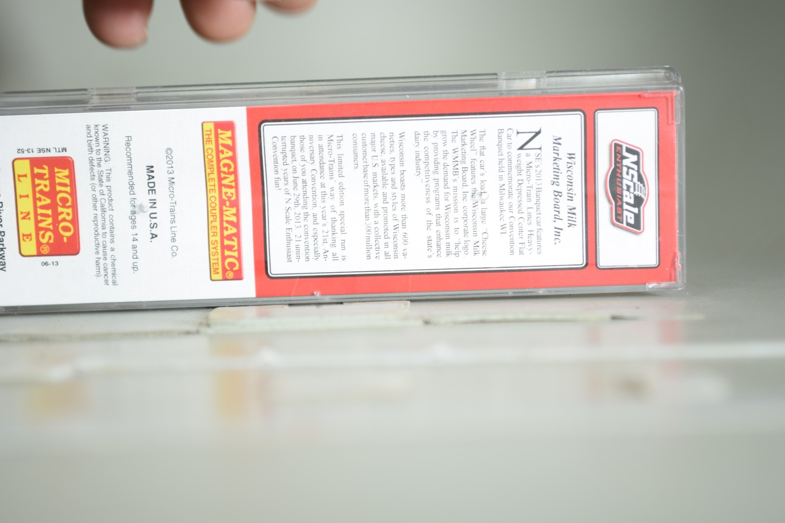 72005 N Scale MICRO TRAINS NSE NSC CONVENTION CAR DEPRESSED FLAT CAR