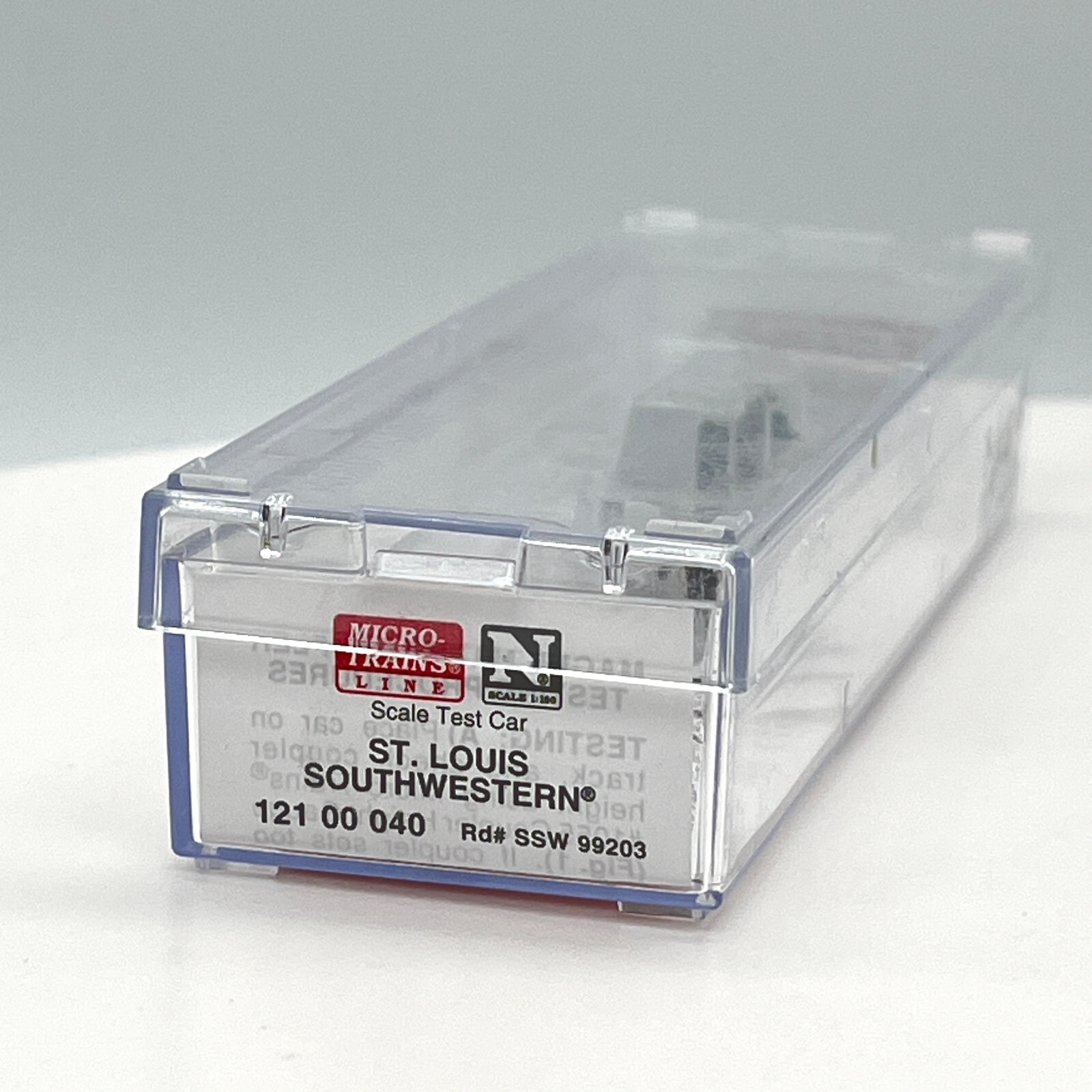 Micro-Trains N Scale 12100040 St Louis Southwestern Scale Test Car SSW 99203