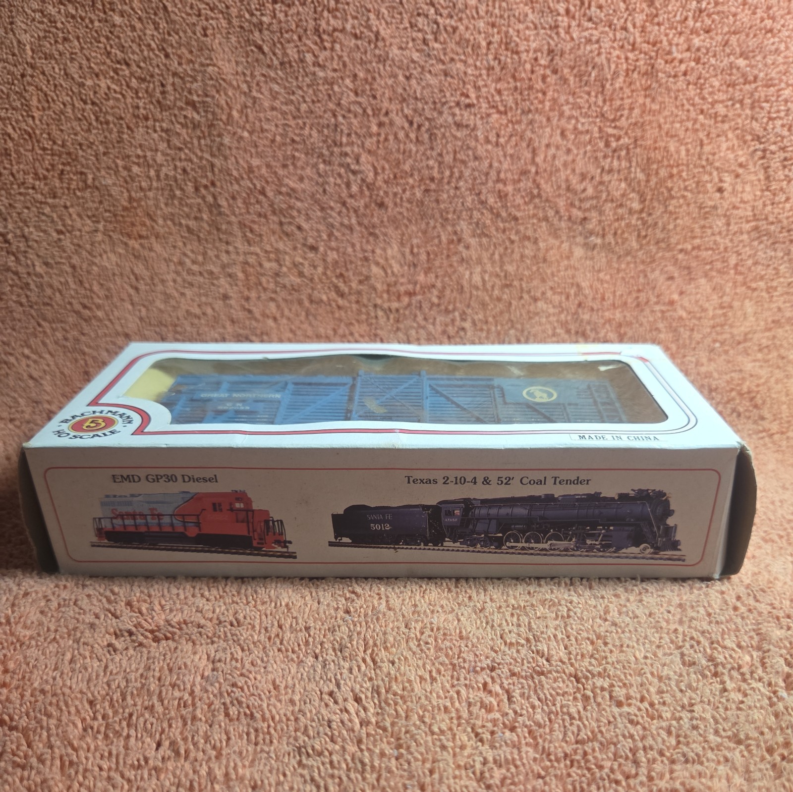 BACHMANN HO Scale Great Northern Stock Cattle Car 582033 Vintage