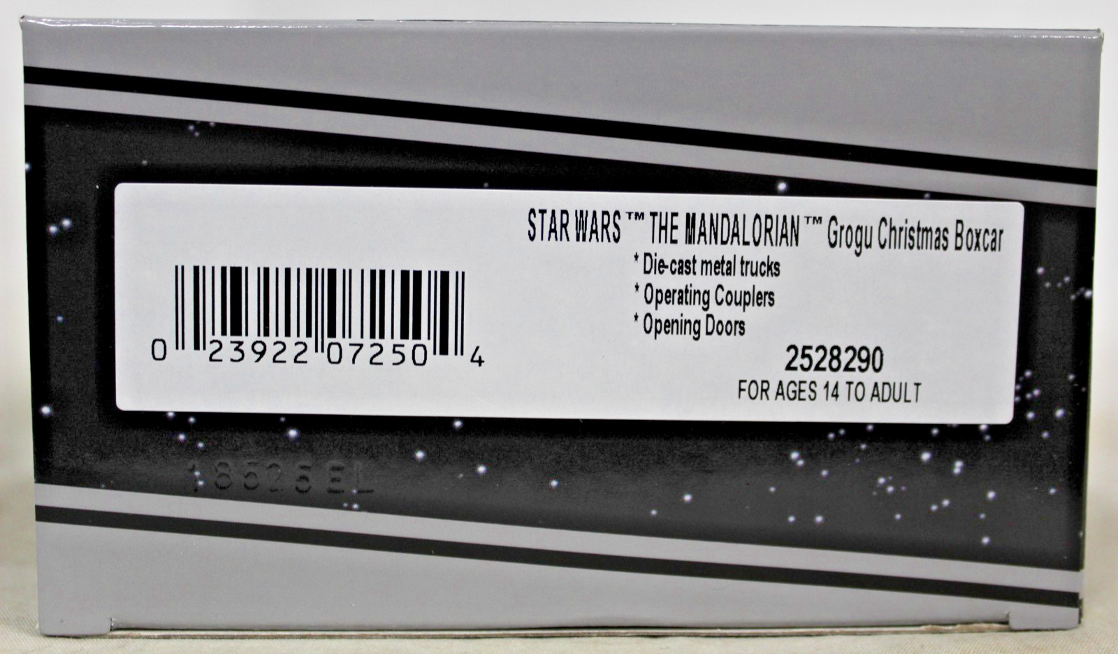 Lionel 2528290 STAR WARS THE MANDALORIAN Grogu Christmas Boxcar – New!!