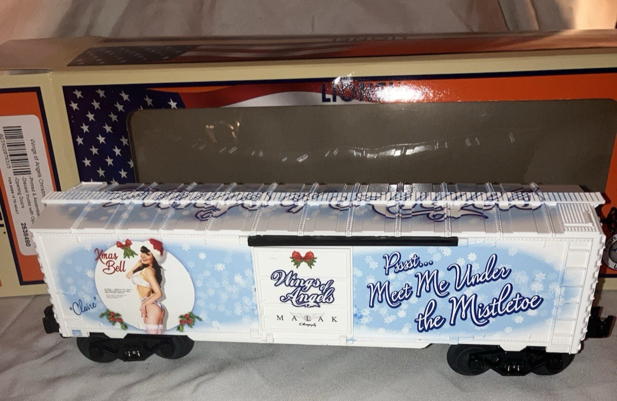 Lionel 2538480 Wings of Angels Christmas Bell Claire Box Car 2025 USA MIB Seal