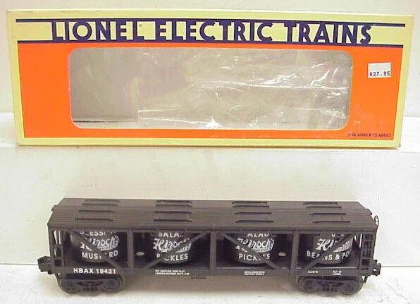 HIRSCH BROTHERS VAT CAR NIB/C9 # 421 LIONEL 6-19421
