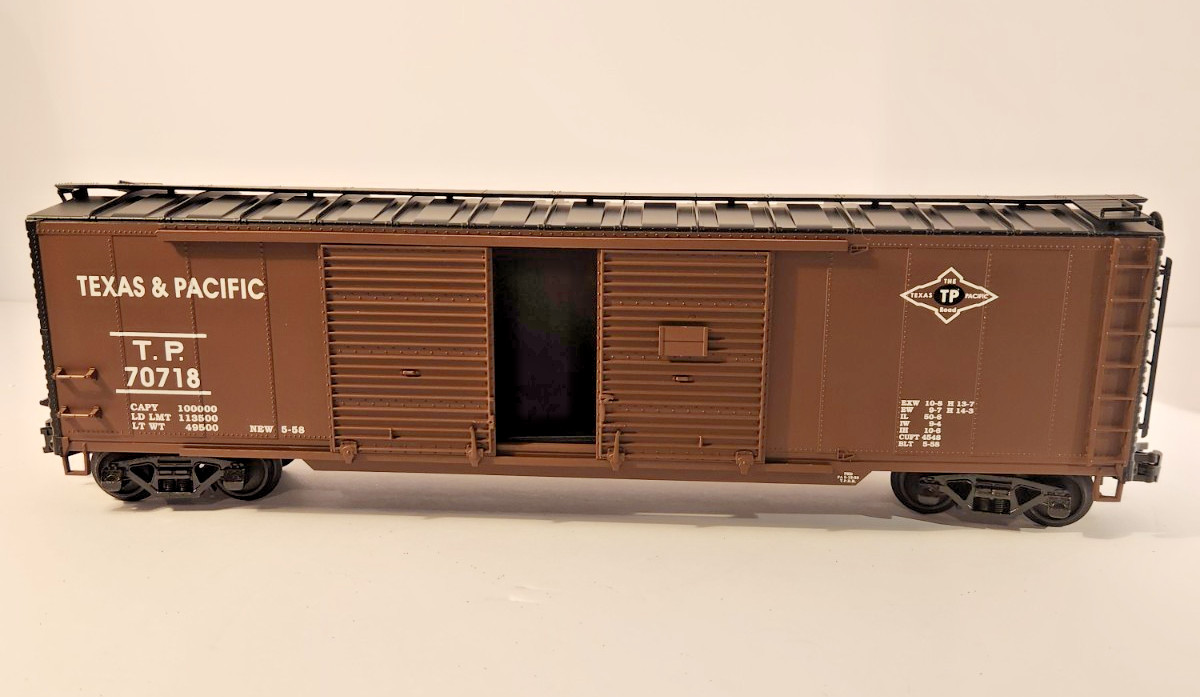 HR-1102-1 Pecos River Texas & Pacific Box Car [3 rail] #70718 1/48- lightly used