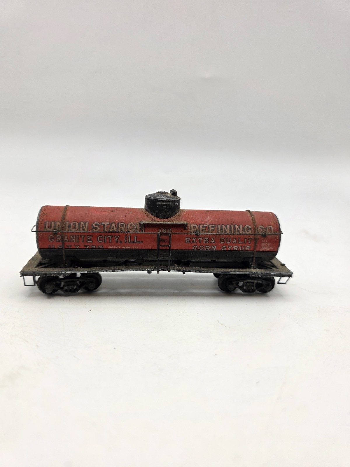 Unique Granite City Union Starch 1 Dome metal Tanker Car, Brand Unknown HO?