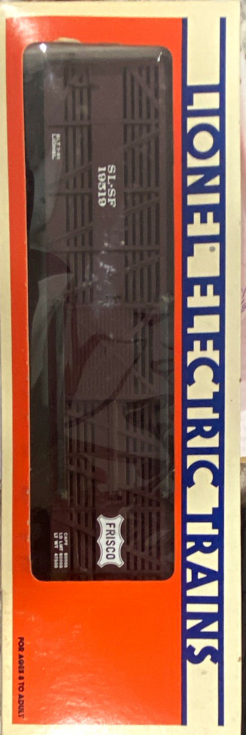 Lionel Frisco O Gauge Stock Car 6-19519 Brown 3-Rail Analog Ready to Go