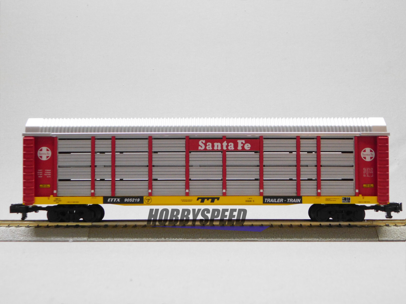 LIONEL AMERICAN FLYER S GAUGE SANTA FE AUTORACK #905219 freight car 2319011 NEW