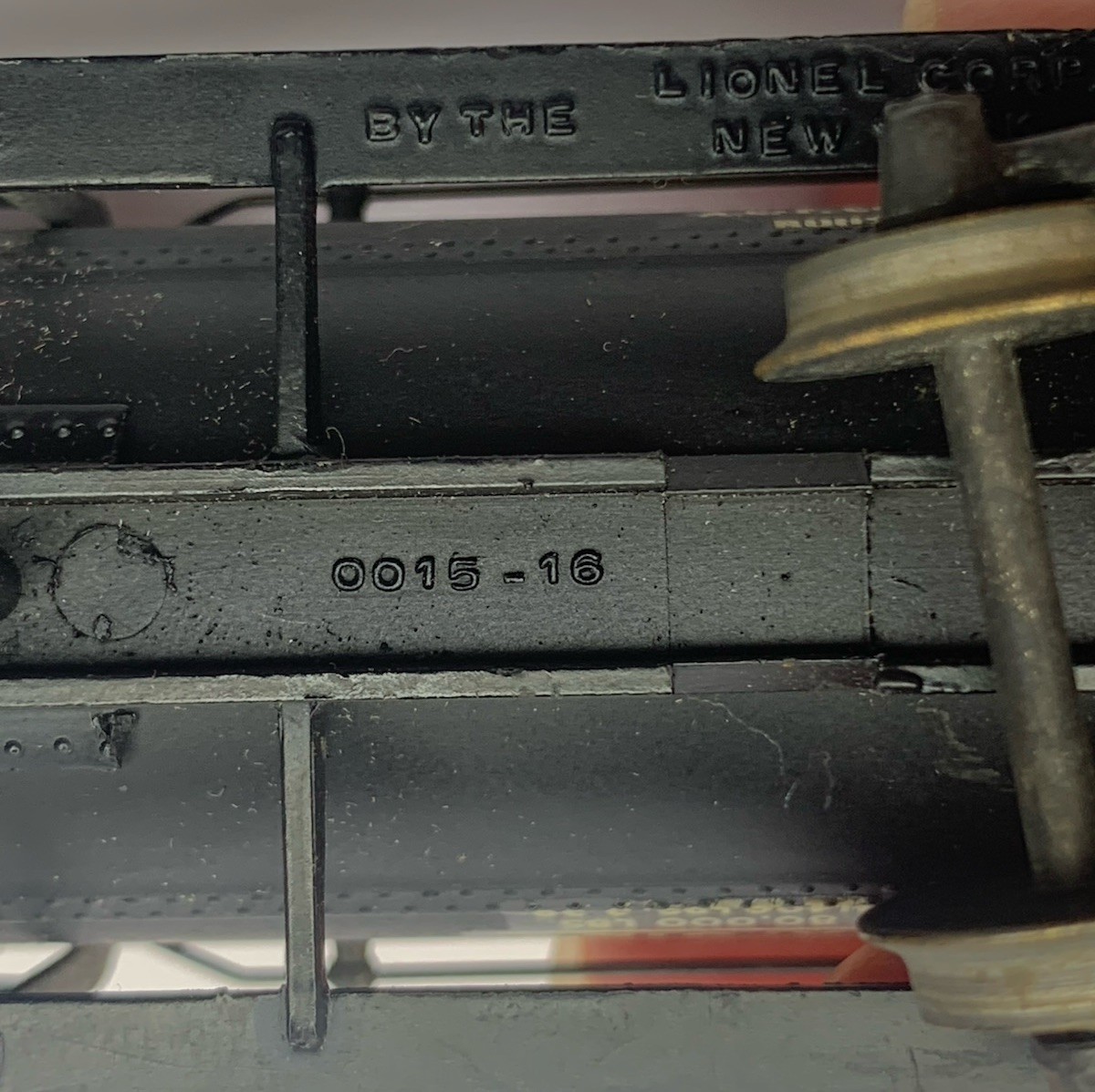 Lionel Prewar 0015 3 Rail Super Detail Black Shell Tanker 1938-1942 SEPX 8126