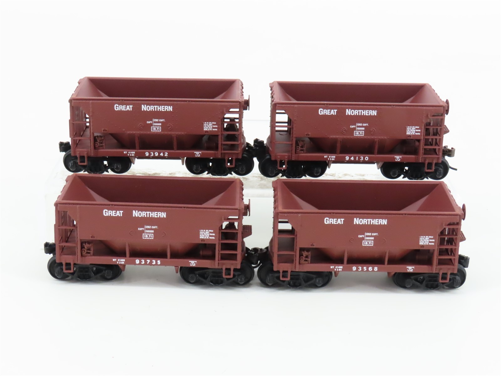 HO Scale Walthers 932-4402 GN Great Northern Railway Ore Cars Set of 4