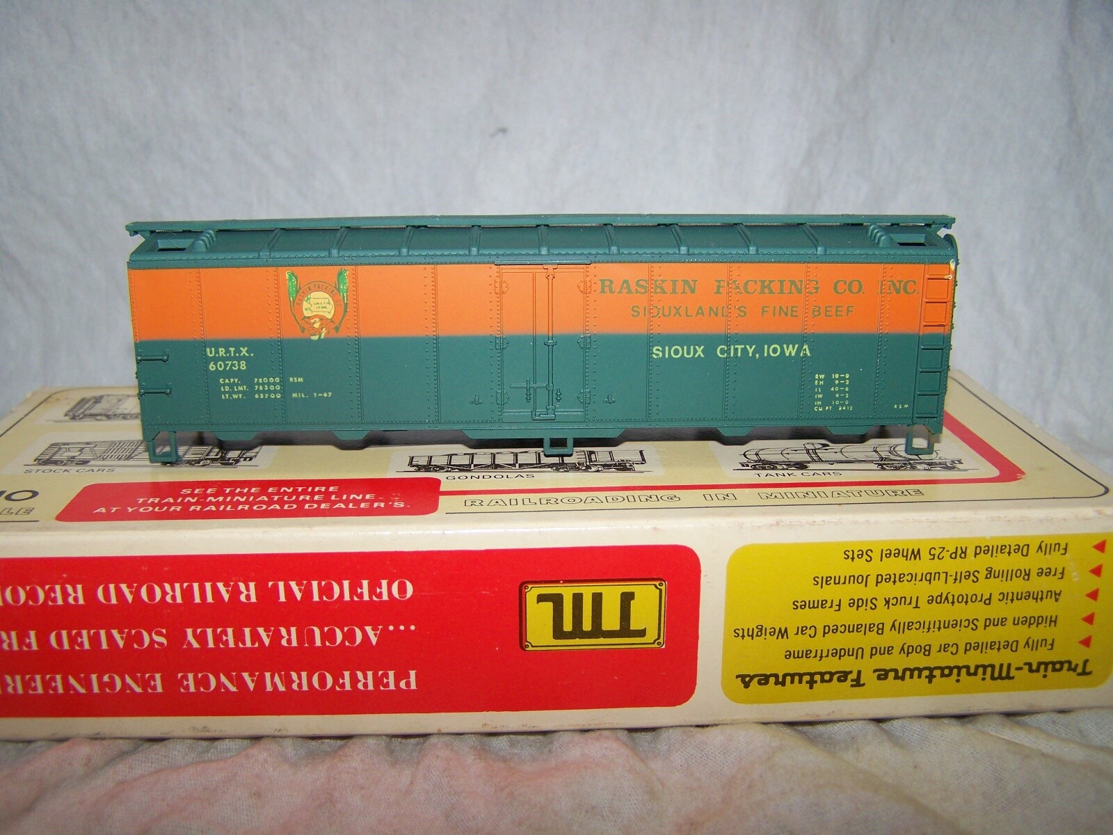 TM HO 40 Ton ARA Steel Reefer Raskin Packing Co.(kit)