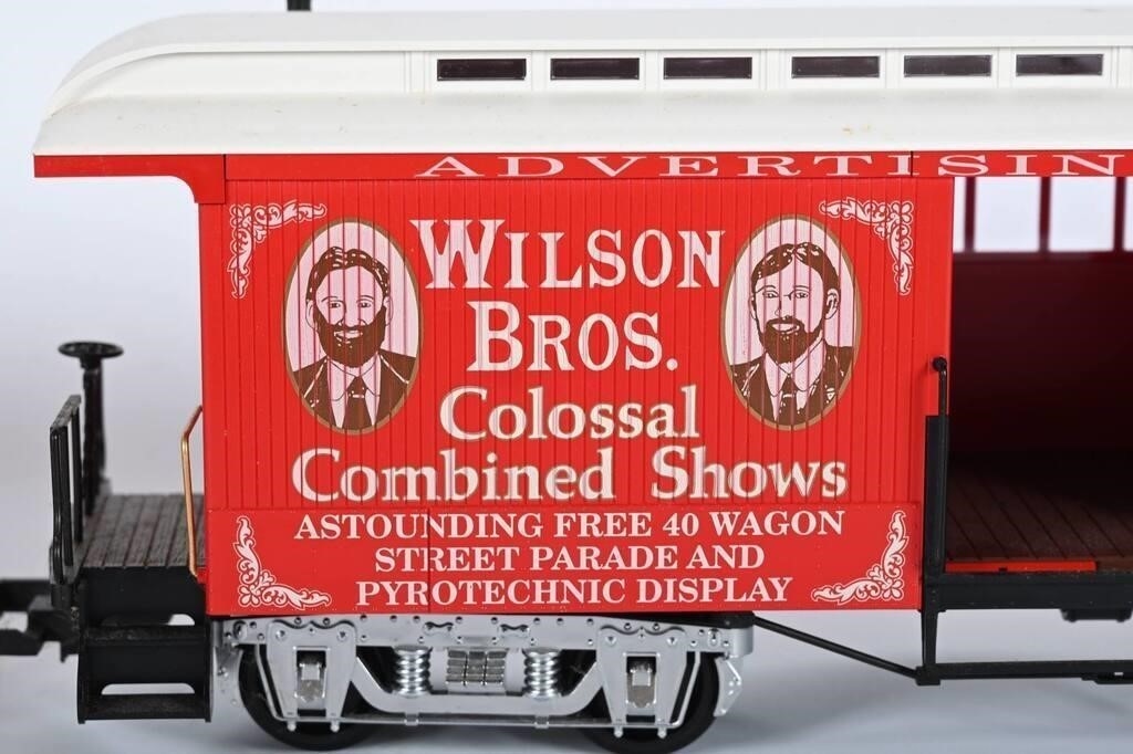LGB 3084-DG Limited Edition Wilson Bros. Circus Baggage Car G Scale New In Box