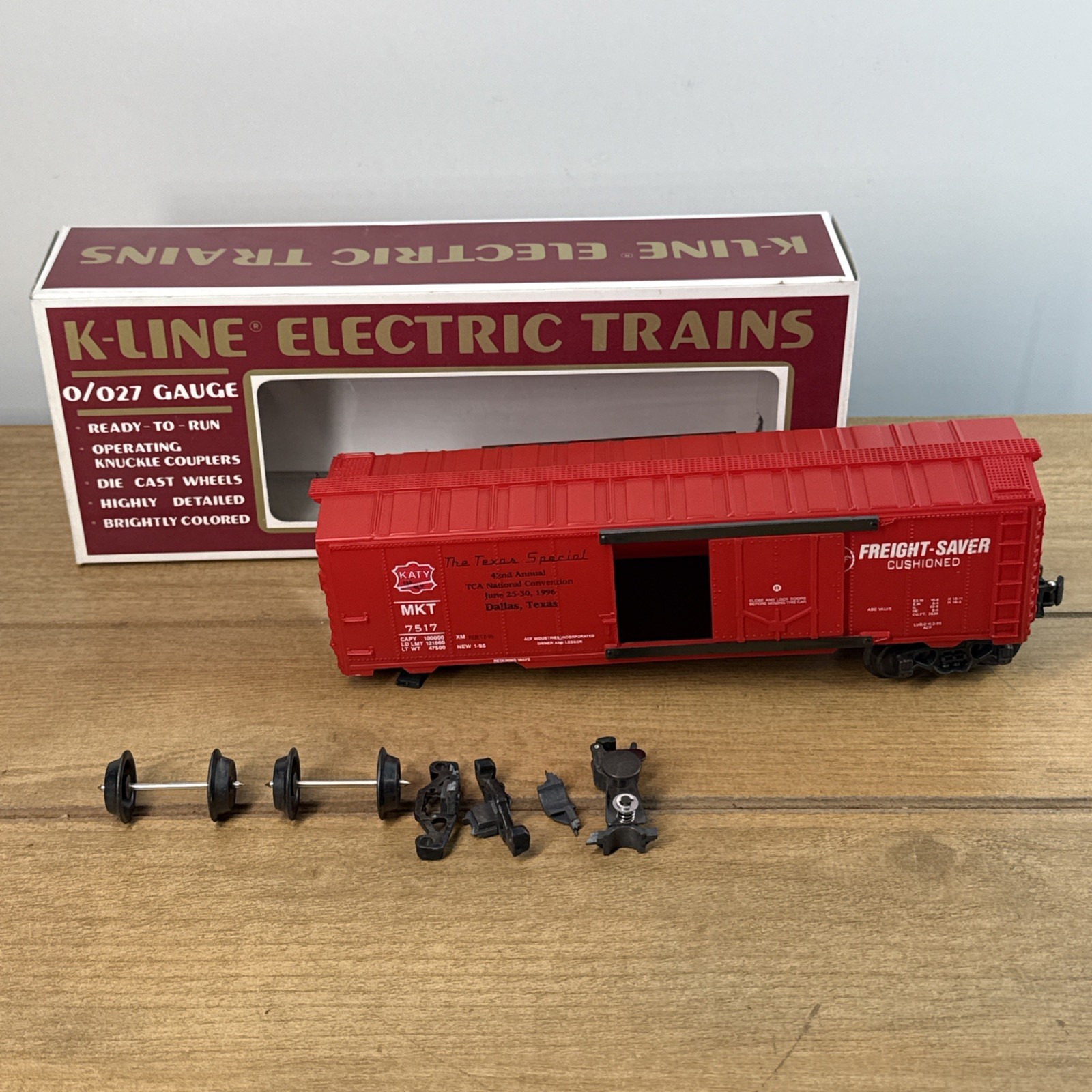 K-LINE K-7517B 1996 TCA National Convention Souvenir Classic MKT Reefer (READ)