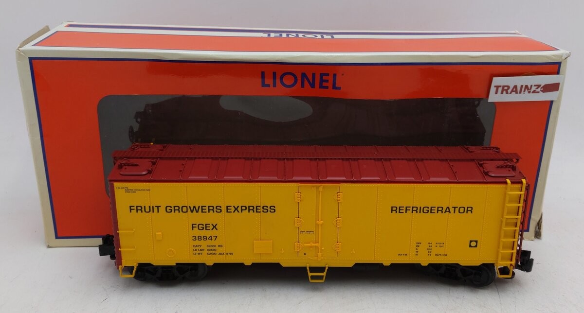 Lionel 1926080 O Fruit Growers Express Freightsounds Reefer #38947 EX/Box