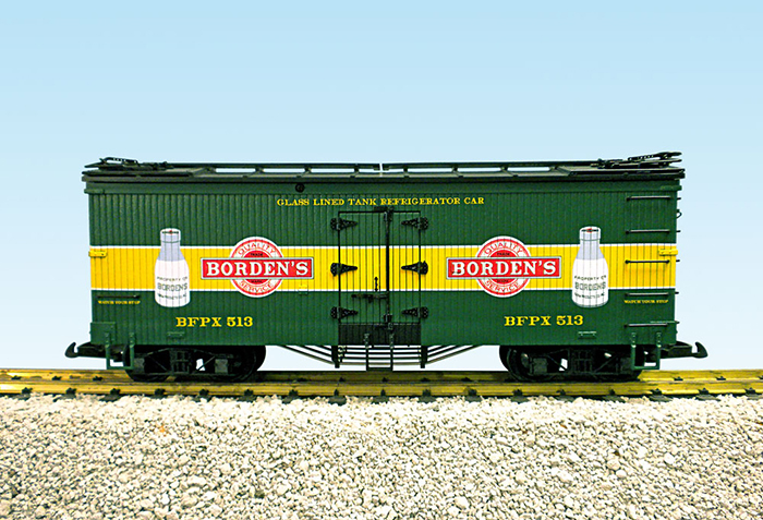 USA Trains G Scale R16013A Borden’s RD#512 – Green/Black