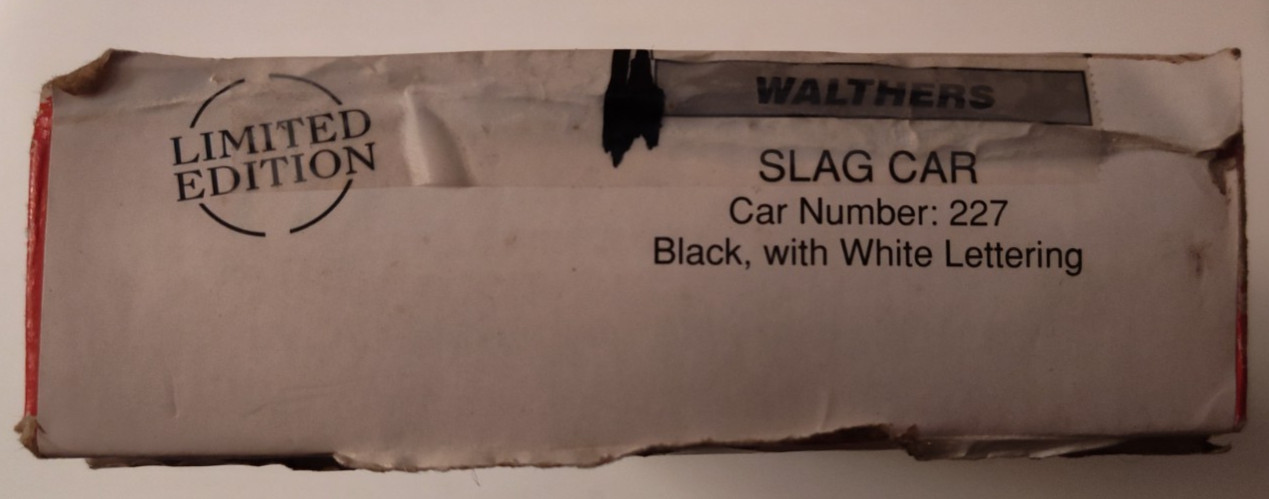 HO Scale Walthers Slag Car kit