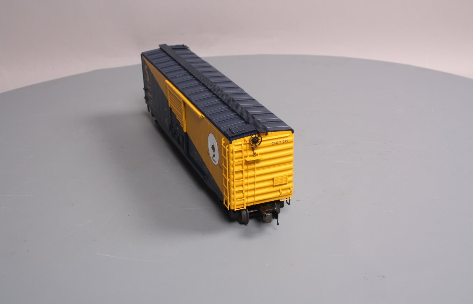 MTH 20-93584 O Chesapeake & Ohio 50′ PS-1 Box Car w/Youngstown Door #21299 LN