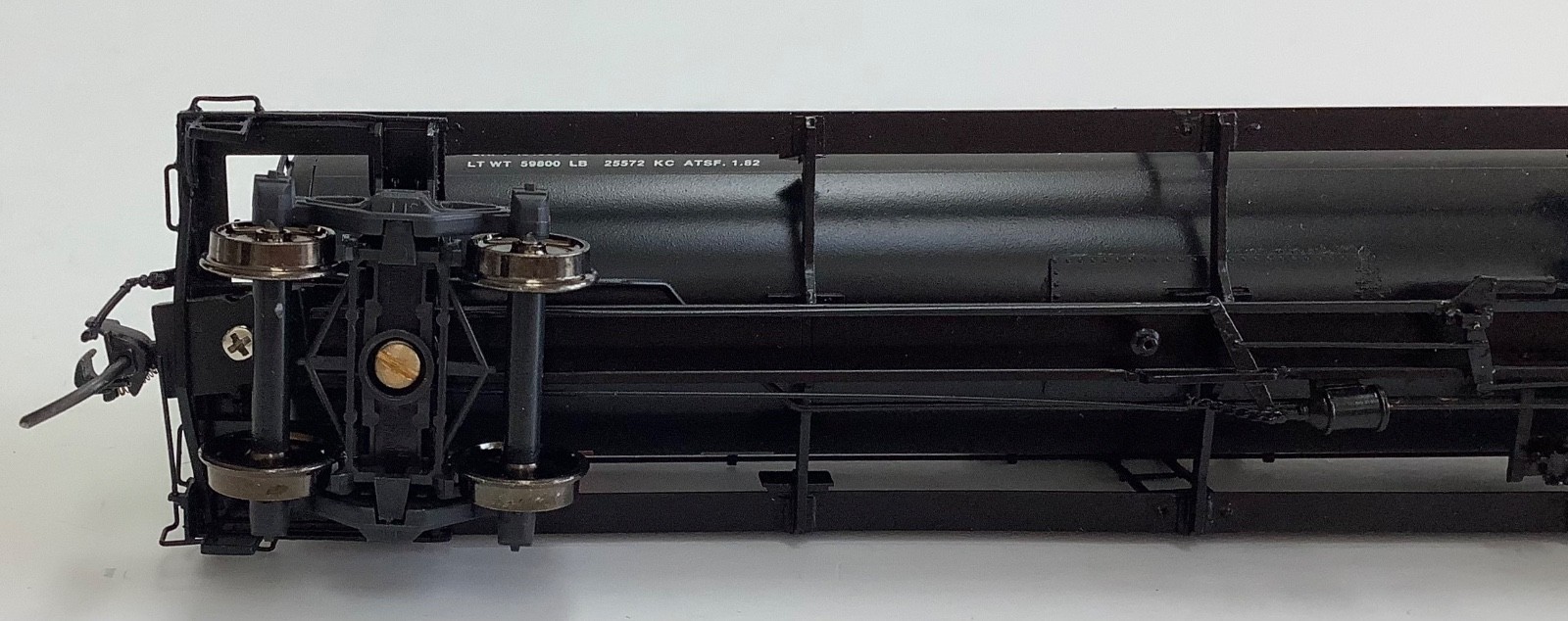 HO Division Point brass DP-5541 AT&SF Santa Fe TK-O Tankcar Factory Painted