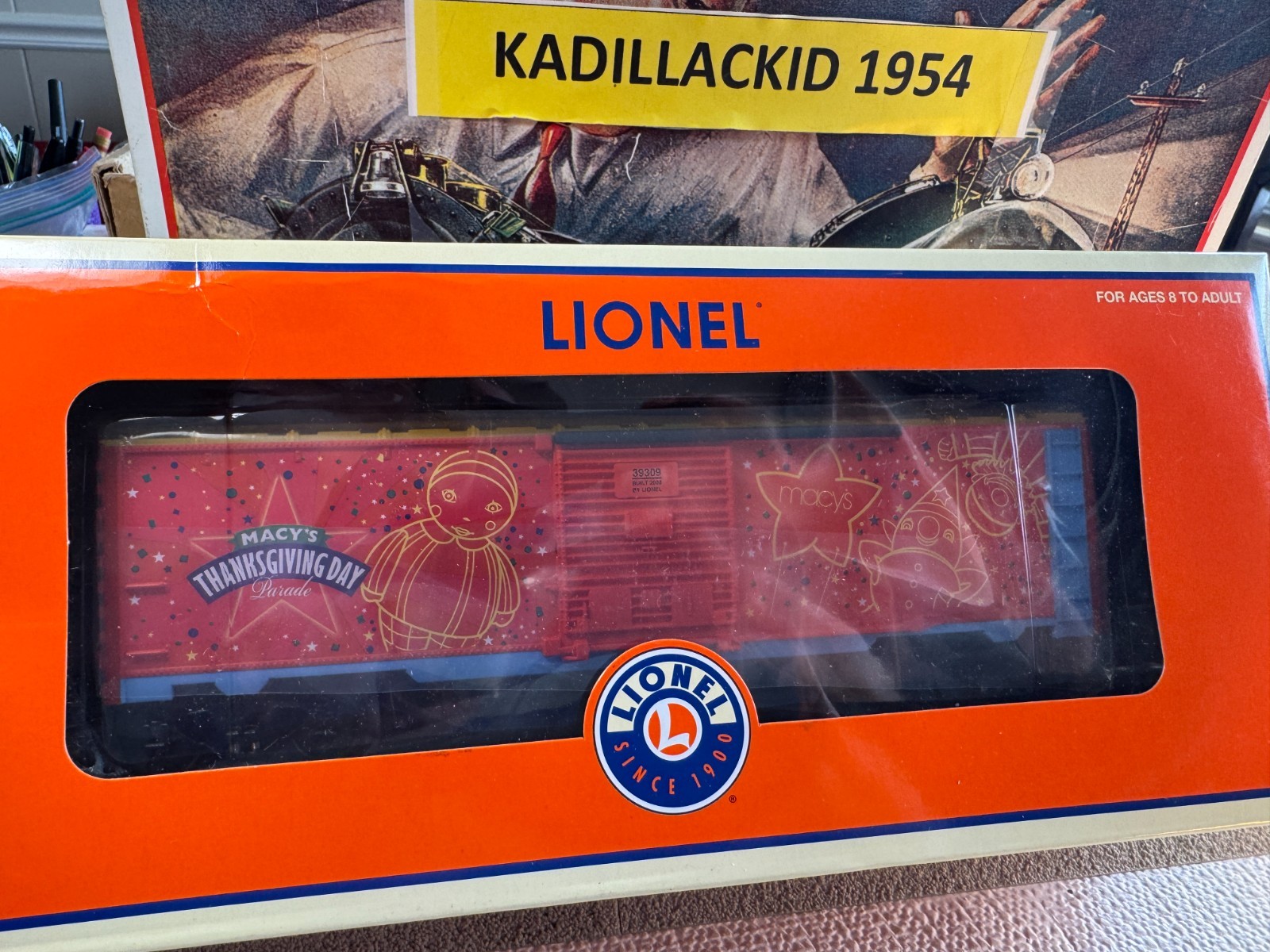 🚂 LIONEL 6-39309 MACYS PARADE BOX CAR-💥 L2192