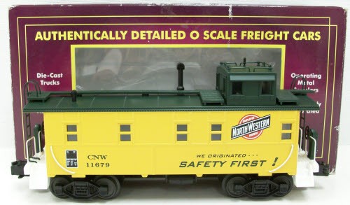 MTH 20-91150 C&NW Steel Caboose LN/Box