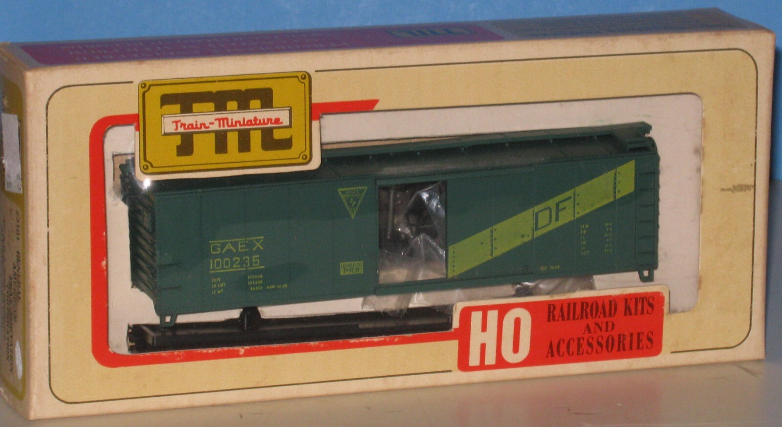 TM HO 40′ SD Box Car Kit, PRR-DF Loader, #100235