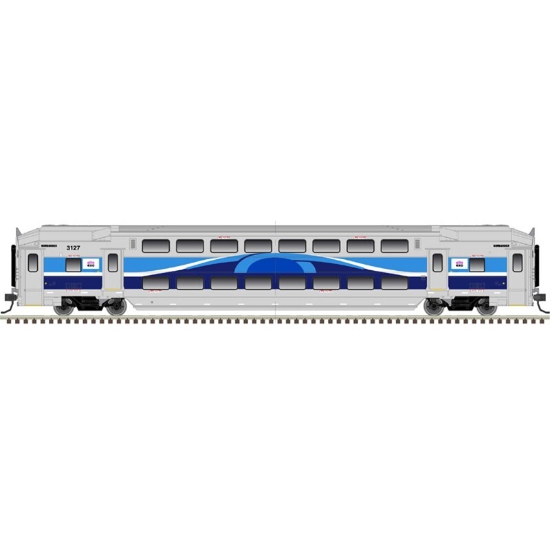 ATLAS HO MULTI LEVEL COMMUTER CAR EXO #3041 PN 20007387