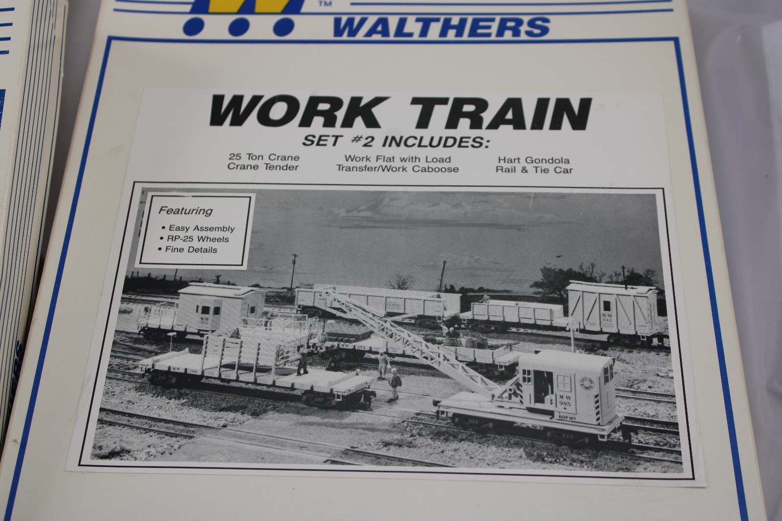 HO Kit Cars – Walthers Work Train – Multi Kit Set 1 or 2 – Your Choice