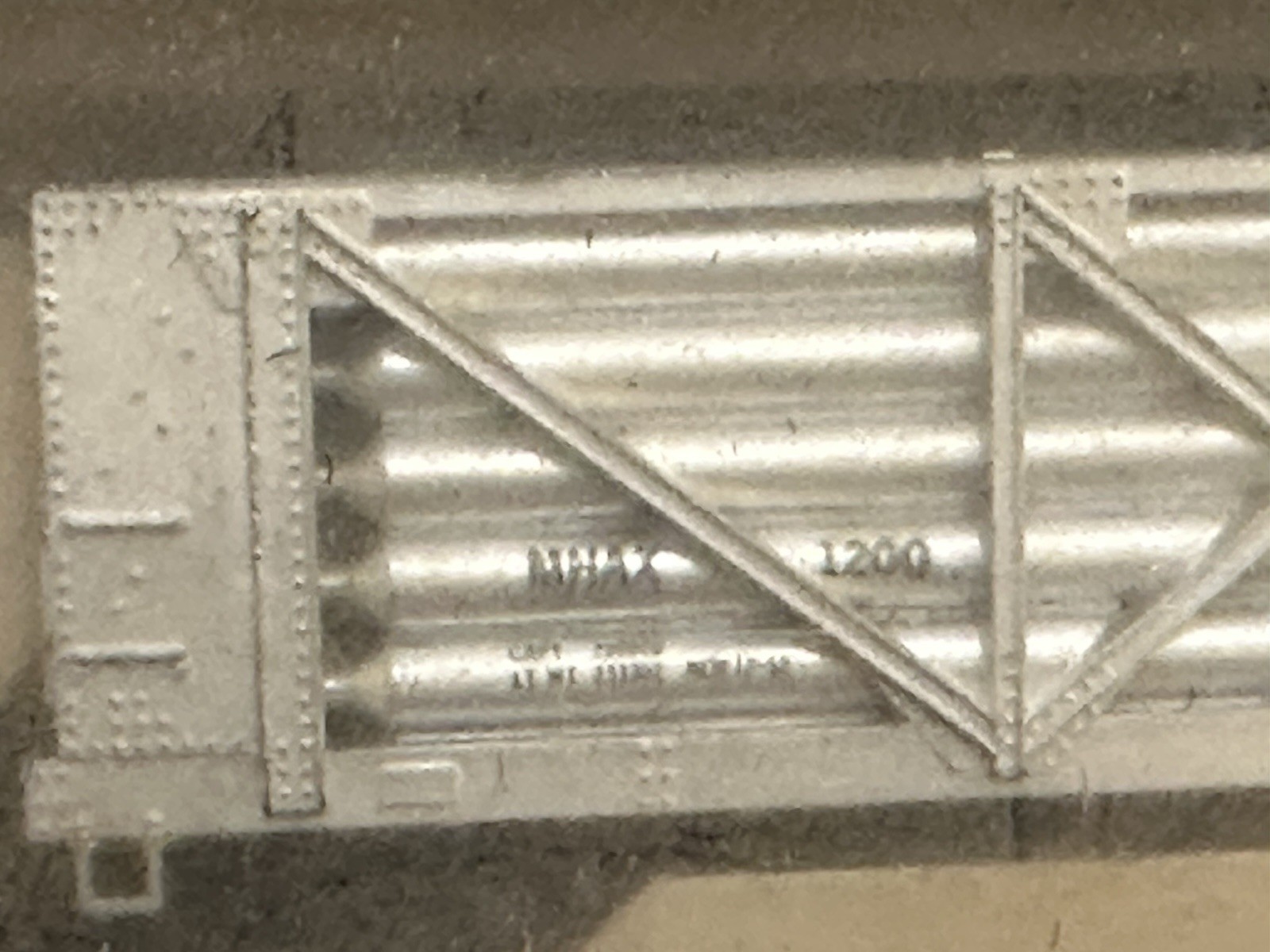 4 LOT AHM HO Helium Carrier Freight Cars w/Orig Boxes-3 Dept.of Mines & 1 UP NEW