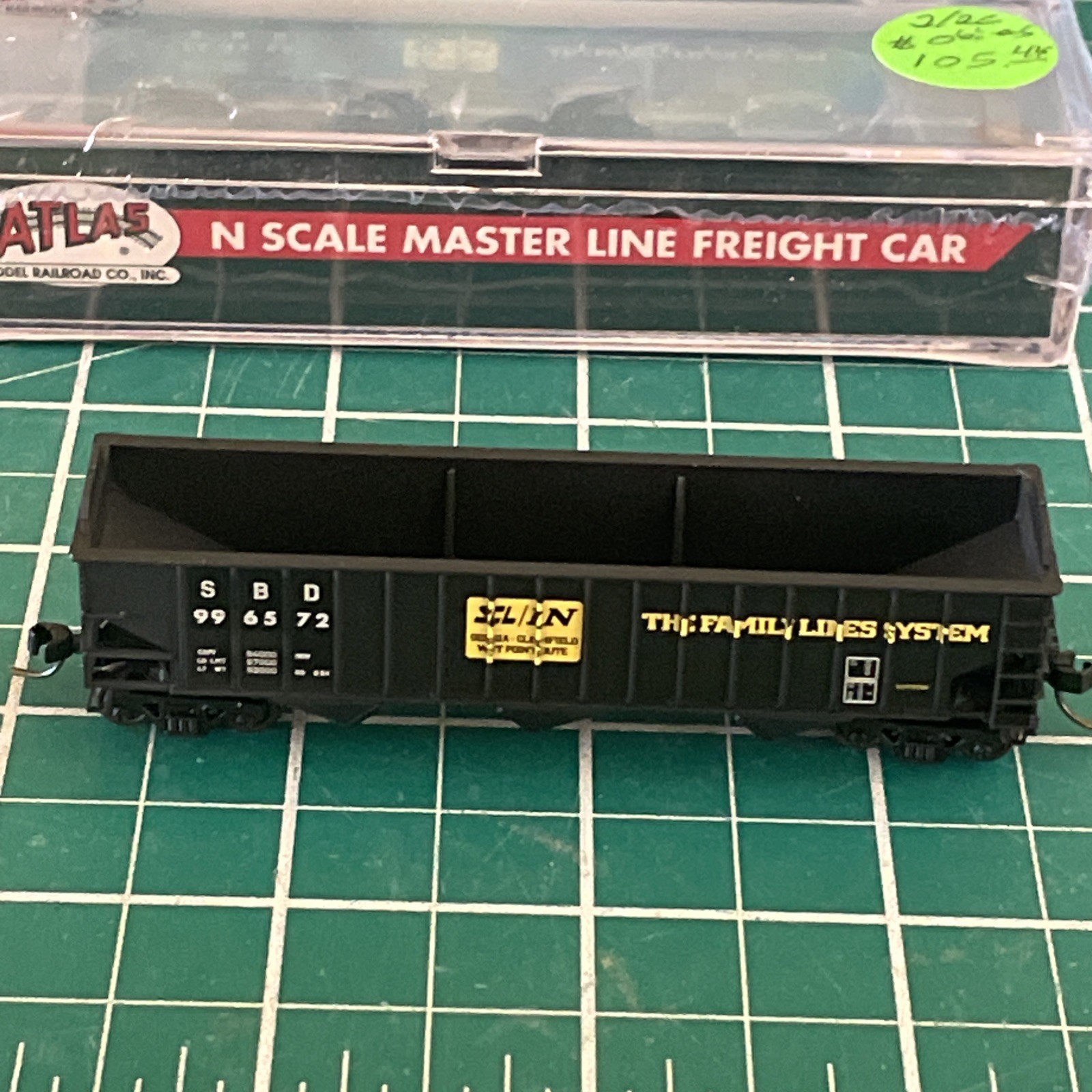 New! N-Scale Atlas PS-2760 Hoppers SCL/LN 5-Pack $ 175.74 Make Offer